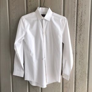 White button down dress shirt